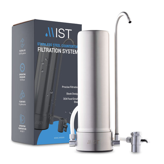 Mist 8,000 gal. Capacity Stainless Steel Countertop Filtration System