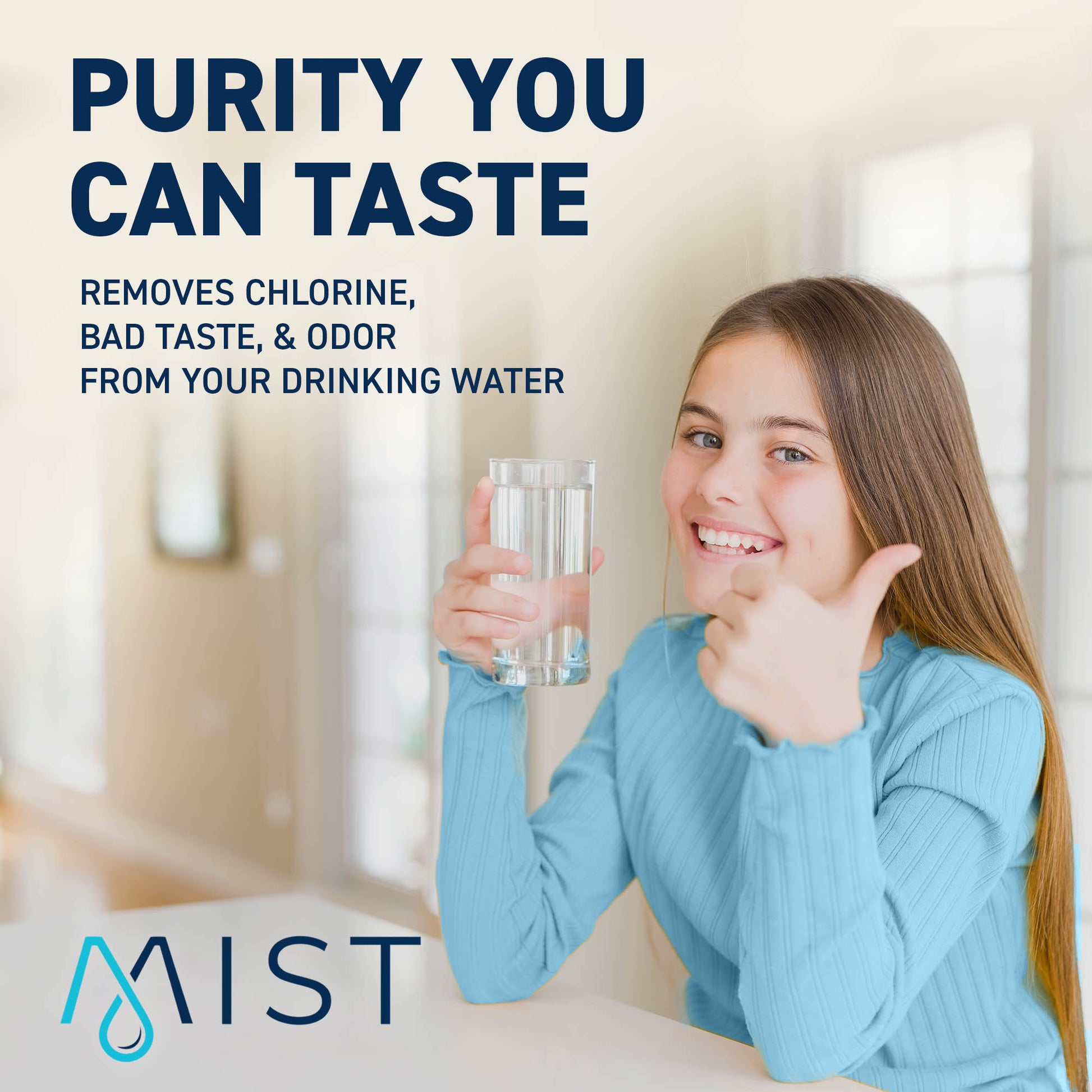 Mist HAF-CIN/EXP Removes Chlorine, Odor, Bad Taste