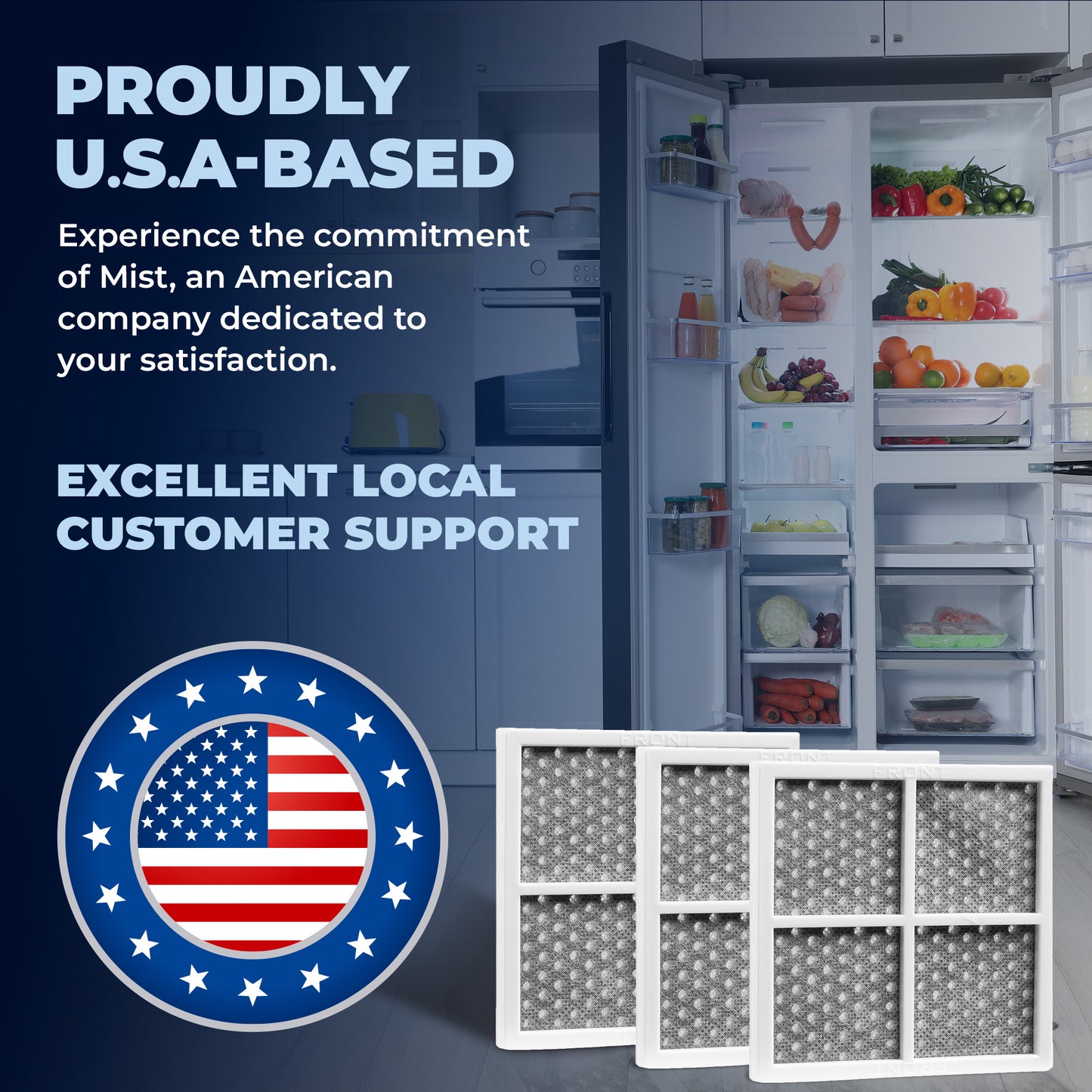 LG LT1000P, MDJ64844601 Kenmore 469980, 9980, Refrigerator Water Filter and Air Filter LG LT120F Bundle