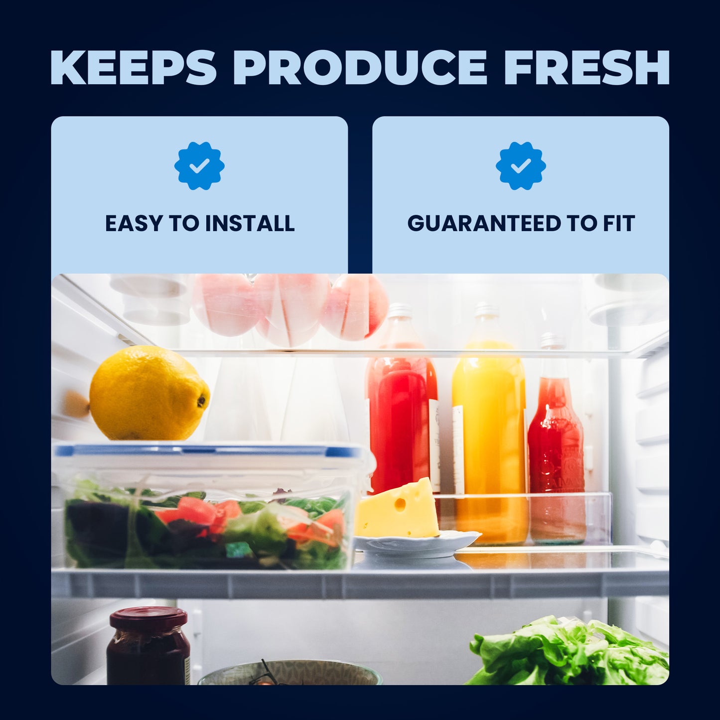 Whirlpool W10311524, AIR1, Replacement Refrigerator Air Filter