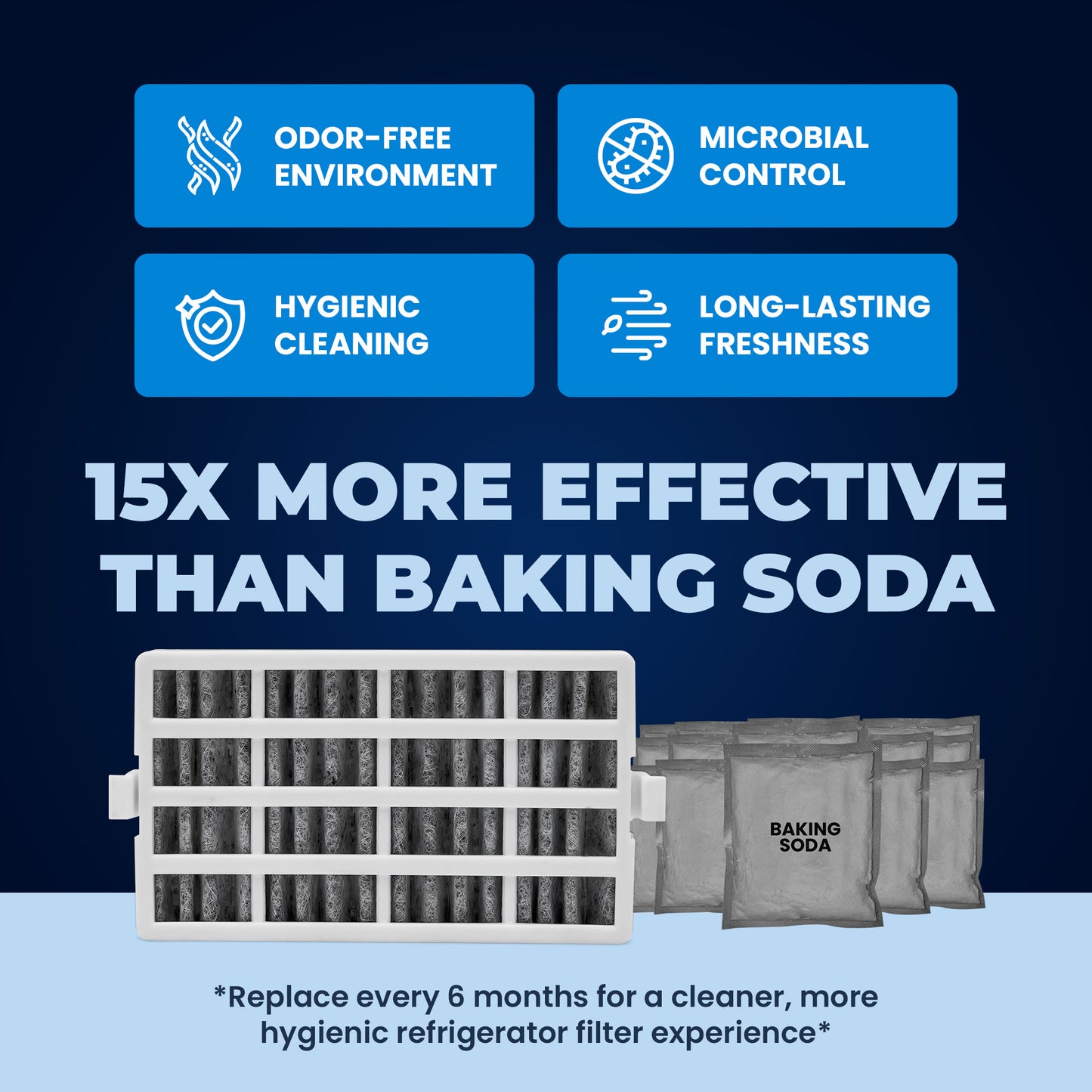 Whirlpool W10311524, AIR1, Replacement Refrigerator Air Filter