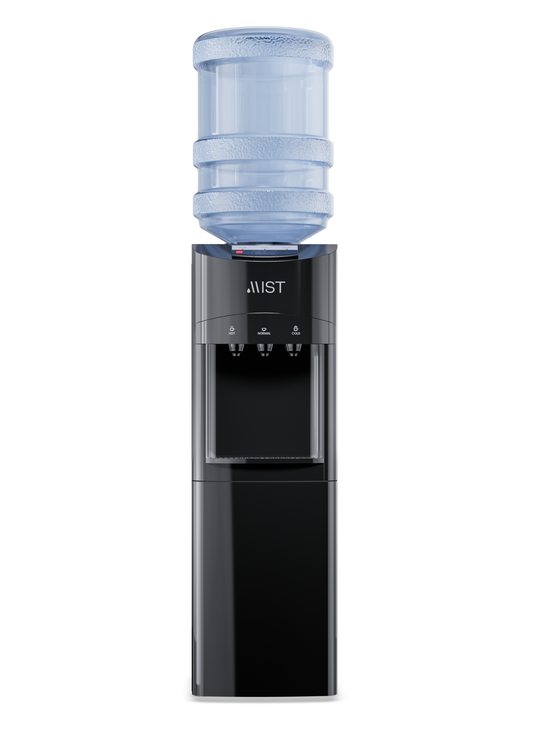 Mist Top Loader Water Dispenser Black