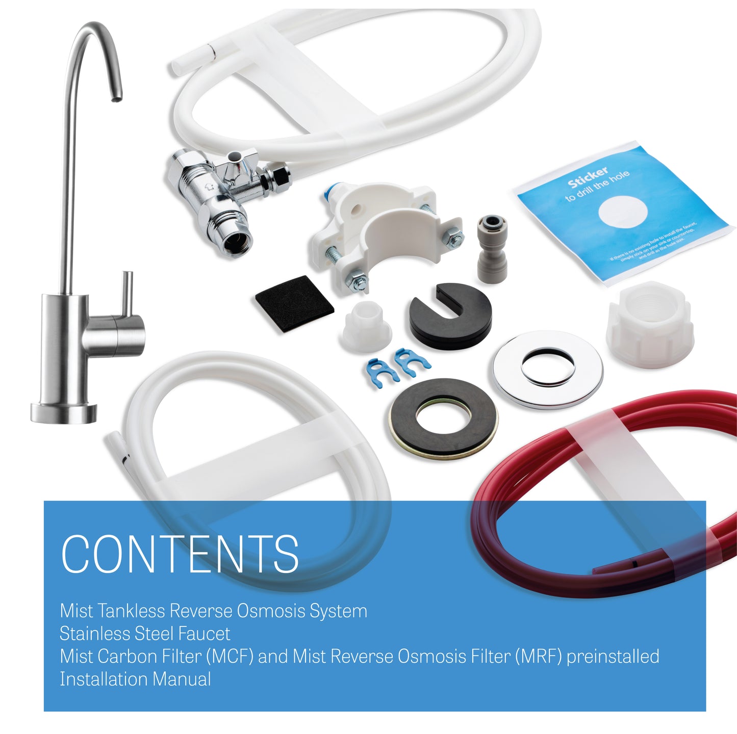 6 Stage Tankless RO System with Stainless Steel Faucet
