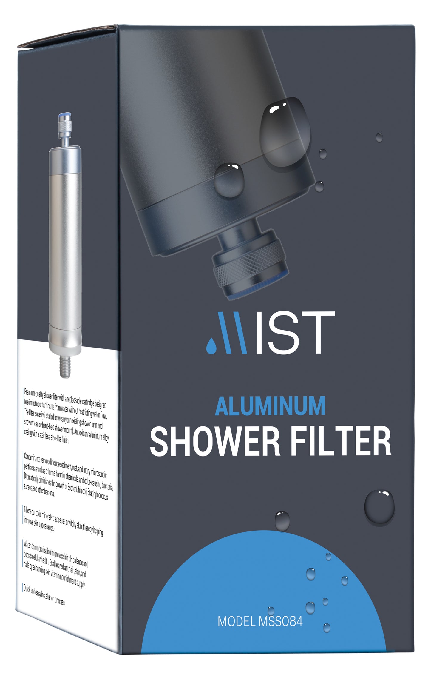 8 Stage Aluminum Shower Filter