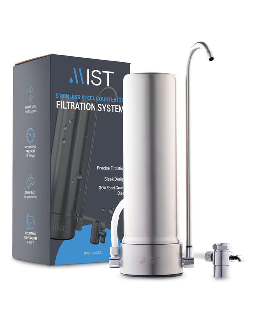Mist 8,000 gal. Capacity Stainless Steel Countertop Filtration System