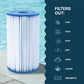 Intex Type B Pool Filter Cartridge Replacement for 29005E, 59905, and more