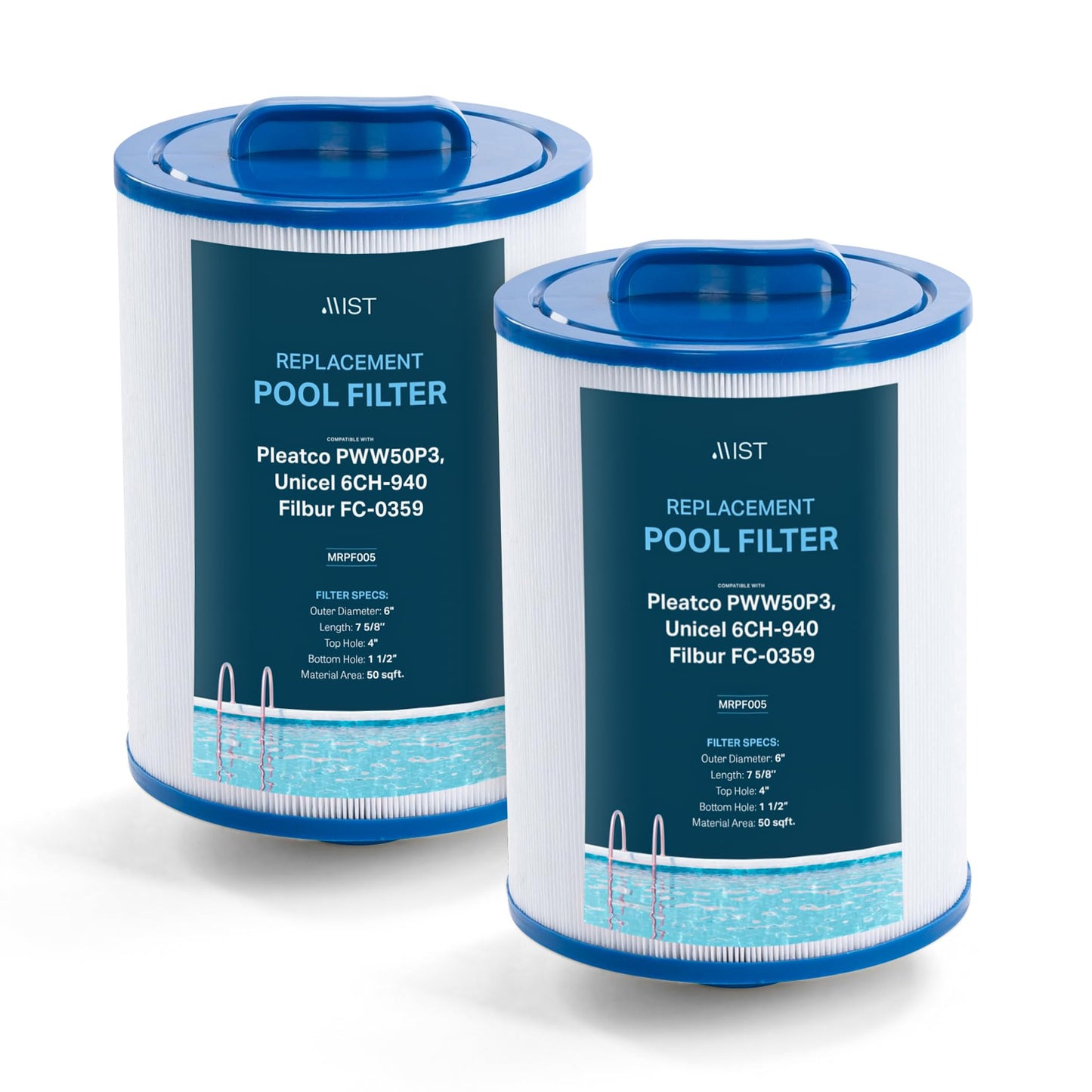 Pleatco PWW50P3, Unicel 6CH-940, Filbur FC-0359 Replacement Spa Filter