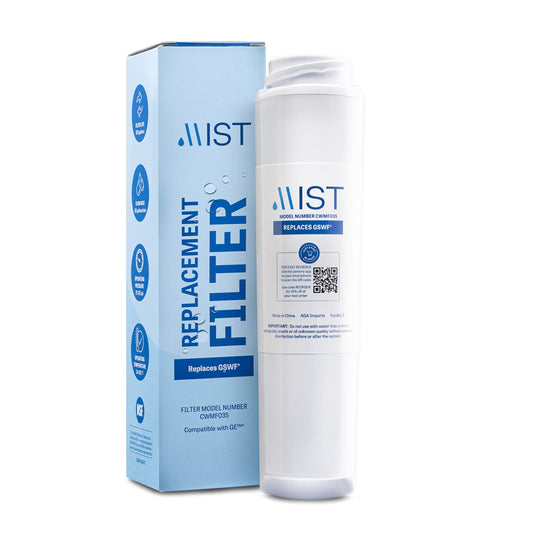 GE GSWF, GSWFDS, 100749C, 100810A, 215C1152P002, 238C2334P001, 35917-MN-1, AP3418061 Refrigerator Water Filter