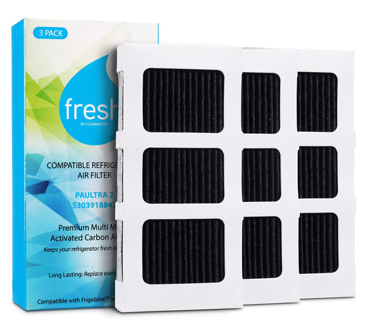Paultra2 Frigidaire Refrigerator Air Filter Replacement, Compatible with Model Numbers: Pureair Ultra 2, Pure Air Ultra 2, Pureair Ultra ii, Electrolux 242047805, 5303918847, EAP12364179