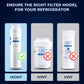 GE MSWF, 101820A, 101821B, 101821-B Refrigerator Water Filter