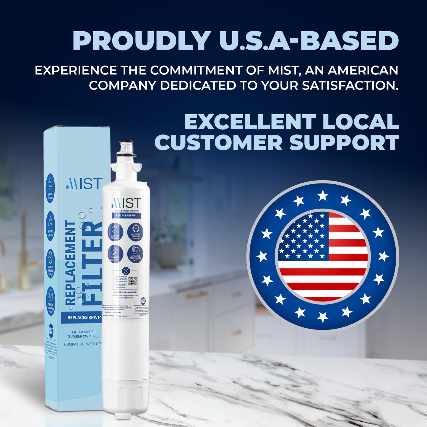 GE RPWF, RWF1063, RWF3600A, WSG-4, DWF-36, R-3600 Refrigerator Water Filter