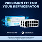 GE ODOR FILTER Replacement Air Filter, Compatible with GE Café Series Refrigerators