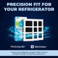 Paultra2 Frigidaire Refrigerator Air Filter Replacement, Compatible with Model Numbers: Pureair Ultra 2, Pure Air Ultra 2, Pureair Ultra ii, Electrolux 242047805, 5303918847, EAP12364179