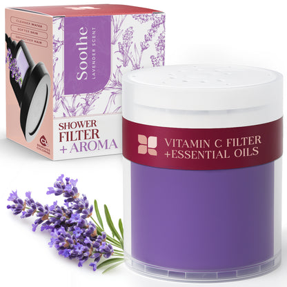 Radiance by Mist Replacement Aromatherapy Vitamin C Filter Cartridge for Filtered Shower Heads