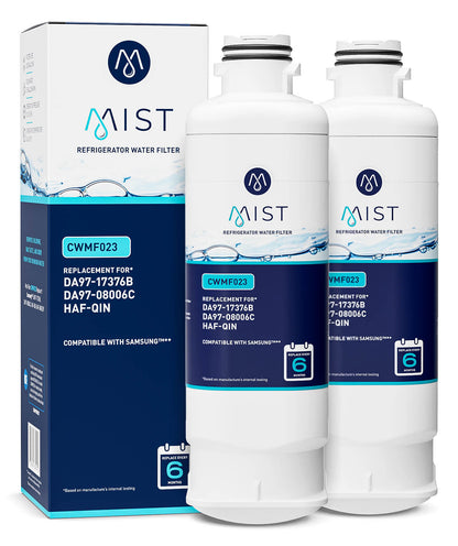 Samsung DA97-17376B, DA97-08006C, HAF-QIN, HAF-QIN/EXP Refrigerator Water Filter