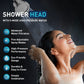 Water Softening 15 Stage Filtering Compact Matte Black Shower Head