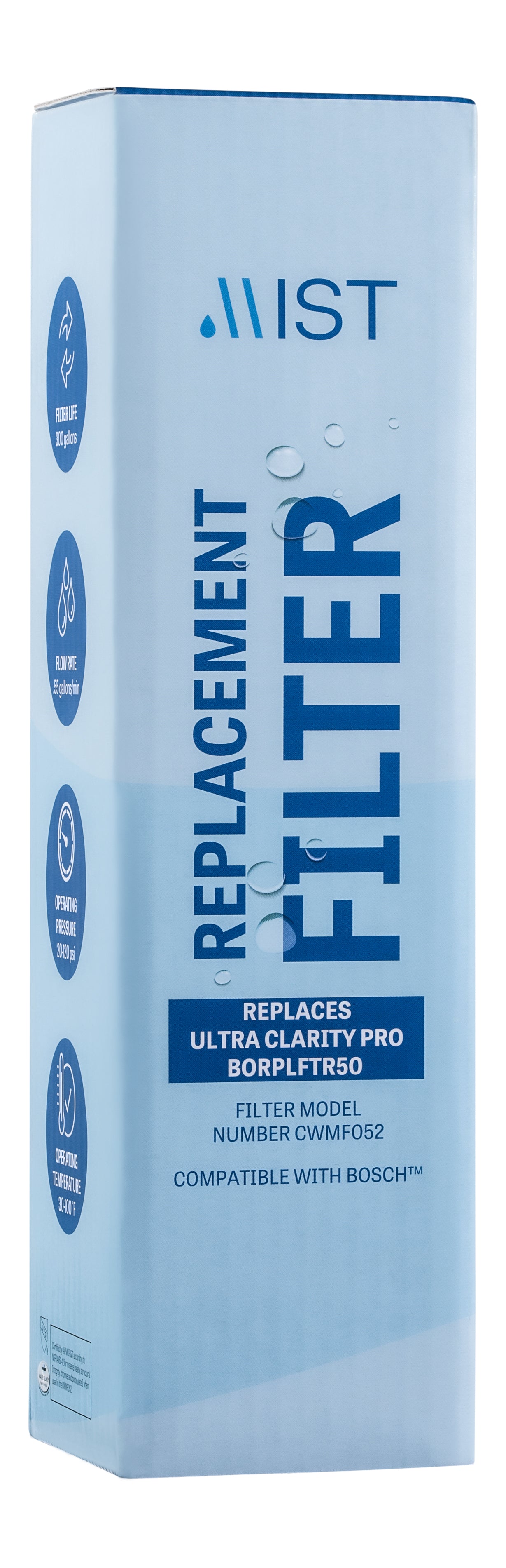 Bosch Ultra Clarity Pro BORPLFTR50 Refrigerator Water Filter