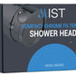 Water Softening 15 Stage Filtering Compact Chrome Shower Head