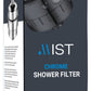 15 Stage Water Softening Shower Filter with Replaceable Cartridge